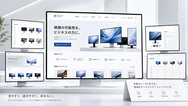 モニターメーカーホームページ